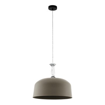 Eglo - Πολύφωτο κρεμαστό 3xE27/10W/230V καφέ