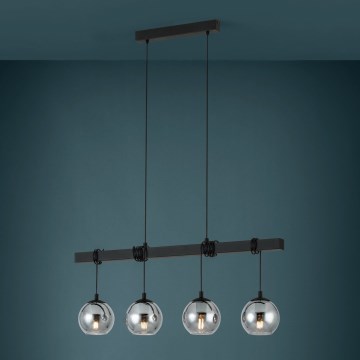Eglo - Πολύφωτο σε ράγα 4xE27/40W/230V
