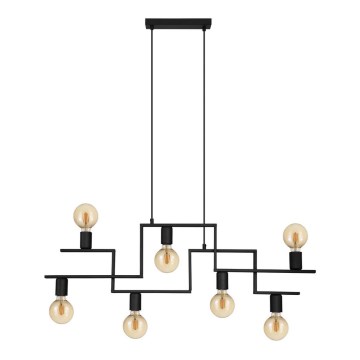 Eglo - Πολύφωτο σε σχοινί 7xE27/60W/230V