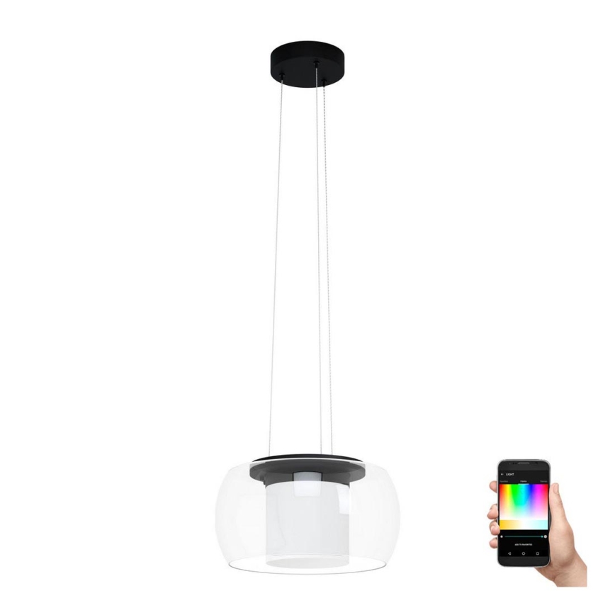 Eglo - Ρυθμιζόμενο LED φωτιστικό οροφής RGB με καλώδιο BRIAGLIA-C LED/24,8W/230V