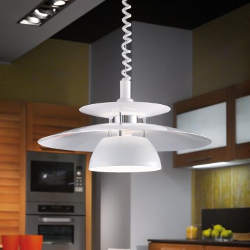 Eglo - Ρυθμιζόμενο φωτιστικό οροφής 1xE27/60W/230V