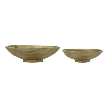Eglo - ΣΕΤ 2x Διακοσμητικός δίσκος διάμετρος 28/21 cm χρυσό