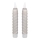 Eglo - ΣΕΤ 2x Κεριά LED LED/1xAAA 15 cm γκρι