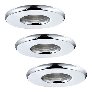 Eglo - ΣΕΤ 3x LED φωτιστικό μπάνιου IGOA 1xLED/3,3W/230V IP44