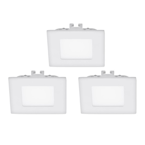 Eglo - ΣΕΤ 3x Κρεμαστό φως οροφής LED FUEVA 1 1xLED/2,7W/230V