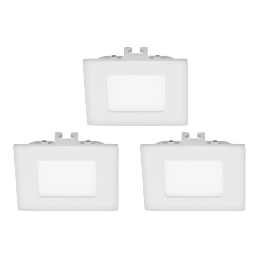 Eglo - ΣΕΤ 3x Κρεμαστό φως οροφής LED FUEVA 1 1xLED/2,7W/230V