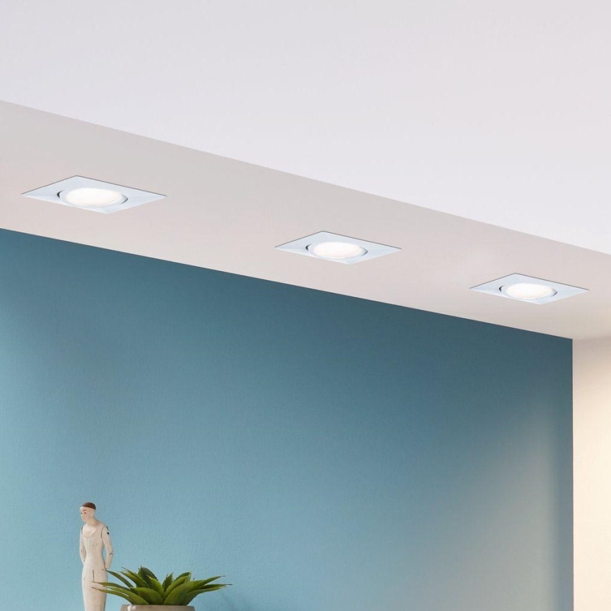 Eglo - ΣΕΤ 3x Κρεμαστό φως οροφής LED PINEDA 1xLED/4,9W/230V