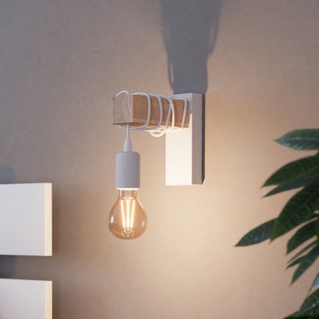 Eglo - Σποτ τοίχου TOWNSHEND 1xE27/10W/230V - FSC πιστοποιημένο