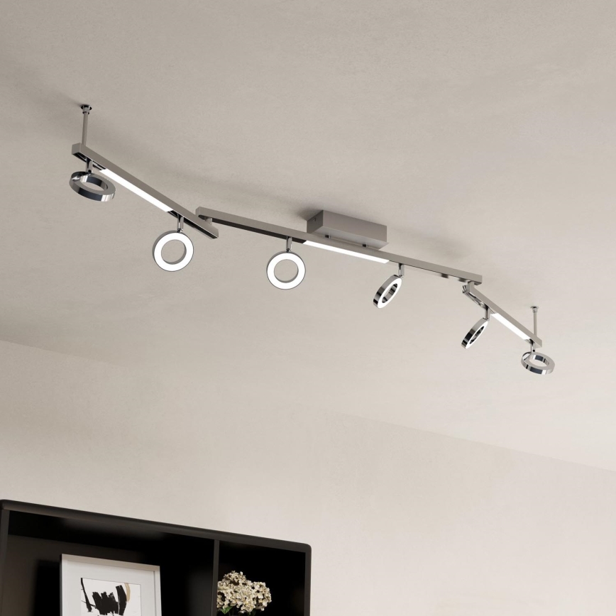 Eglo - Σποτ φωτιστικό 6xLED/3,2W + 3xLED/3,3/230V