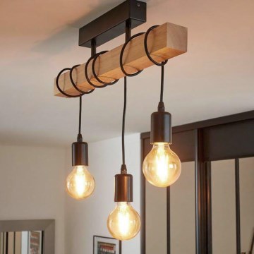 Eglo - Συνδεδεμένο πολύφωτο TOWNSHEND 3xE27/60W/230V