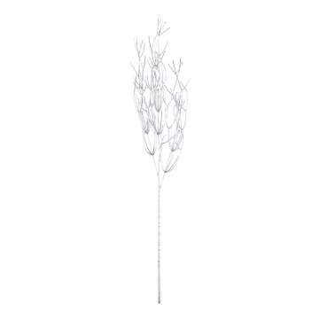 Eglo - Τεχνητό λουλούδι 87,5 cm ασημί