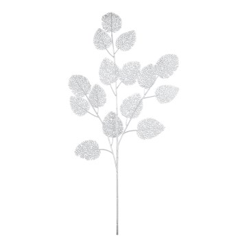 Eglo - Τεχνητό λουλούδι 87,5 cm ασημί