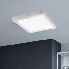 Eglo - Φως οροφής LED 1xLED/25W/230V ασήμι γωνιακός