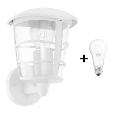 Eglo - Φως τοίχου εξωτερικού χώρου LED 1xE27/8,5W/230V IP44