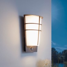 Eglo - Φως τοίχου εξωτερικού χώρου LED με αισθητήρα 1 2xLED/2,5W IP44