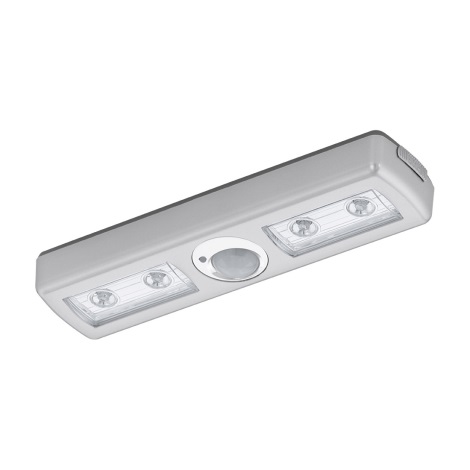 Eglo - Φωτιστικό LED με αισθητήρα 4xLED/3xAAA