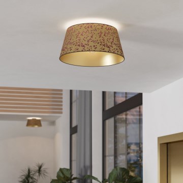 Eglo - Φωτιστικό οροφής 1xE27/25W/230V χρυσό/ροζ