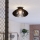 Eglo - Φωτιστικό οροφής 1xE27/40W/230V διάμετρος 38 cm μαύρο