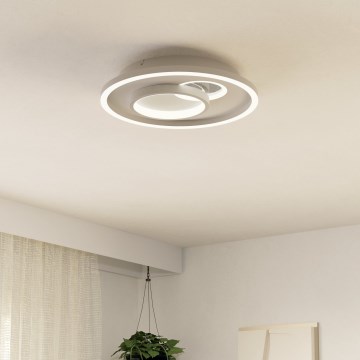 Eglo - Φωτιστικό οροφής LED 1xLED/14W/230V + 1xLED/8,5W διάμετρος 38 cm λευκό