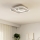 Eglo - Φωτιστικό οροφής LED 1xLED/16,2W/230V + 1xLED/9,2W 38x38 cm λευκό