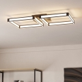 Eglo - Φωτιστικό οροφής LED 2xLED/11,2W/230V μαύρο