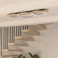 Eglo - Φωτιστικό οροφής LED 3xLED/12W/230V 3000K μπεζ/μαύρο