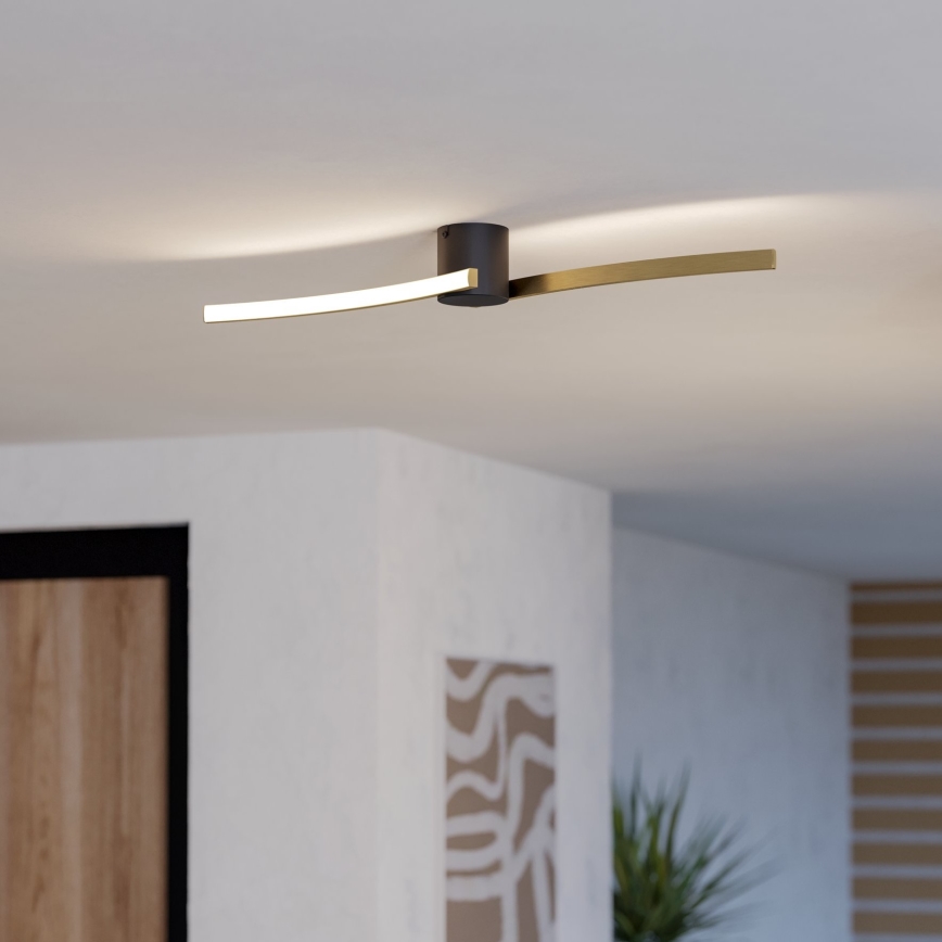 Eglo - Φωτιστικό οροφής LED LED/12W/230V 4000K χρυσό