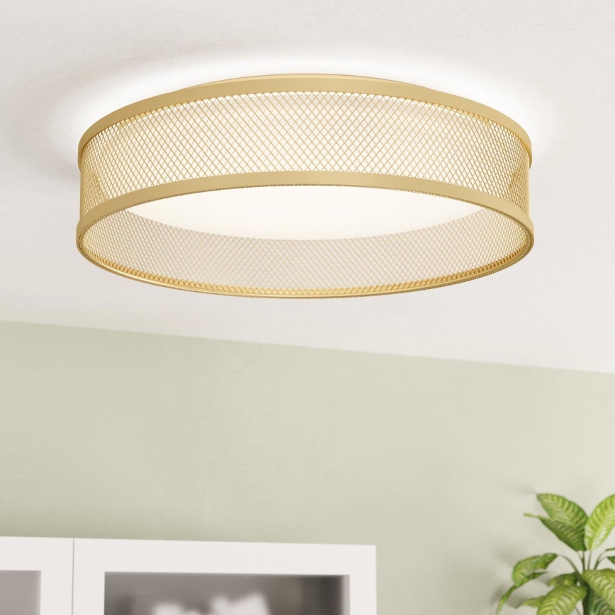 Eglo - Φωτιστικό οροφής LED LED/20W/230V χρυσαφί