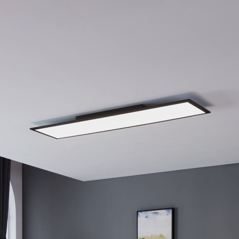 Eglo - Φωτιστικό οροφής LED LED/33W/230V 120x30 cm μαύρο