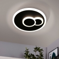 Eglo - Φωτιστικό οροφής LED LED/7,8W/230V d. 20 cm μαύρο