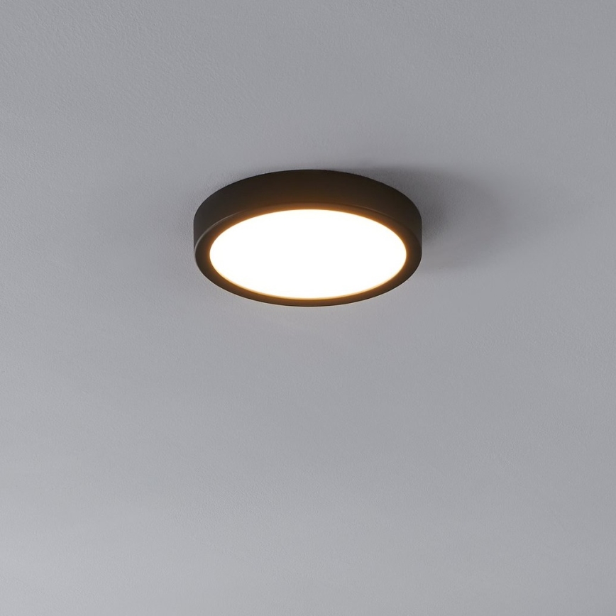 Eglo - Φωτιστικό οροφής LED με αισθητήρα LED/17W/230V 3000K μαύρο