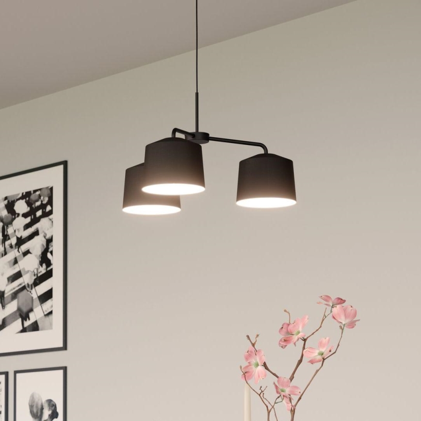 Eglo - Φωτιστικό οροφής με καλώδιο 3xE27/40W/230V