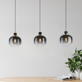 Eglo - Φωτιστικό οροφής με καλώδιο 3xE27/40W/230V γκρι