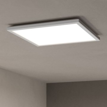 Eglo - Φωτιστικό οροφής μπάνιου dimming LED LED/17,6W/230V 2700-6500K 39x39 cm IP44 λευκό + τηλεχειριστήριο