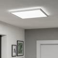 Eglo - Φωτιστικό οροφής μπάνιου dimming LED LED/17W/230V 2700-6500K 50x50 cm IP44 λευκό + τηλεχειριστήριο