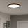Eglo - Φωτιστικό οροφής μπάνιου dimming LED LED/18,5W/230V 2700-6500K διάμετρος 38,9 cm IP44 μαύρο + τηλεχειριστήριο