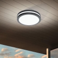 Eglo - Φωτιστικό οροφής μπάνιου dimming LED LOCANA-C LED/14W/230V Bluetooth IP44 ανθρακί