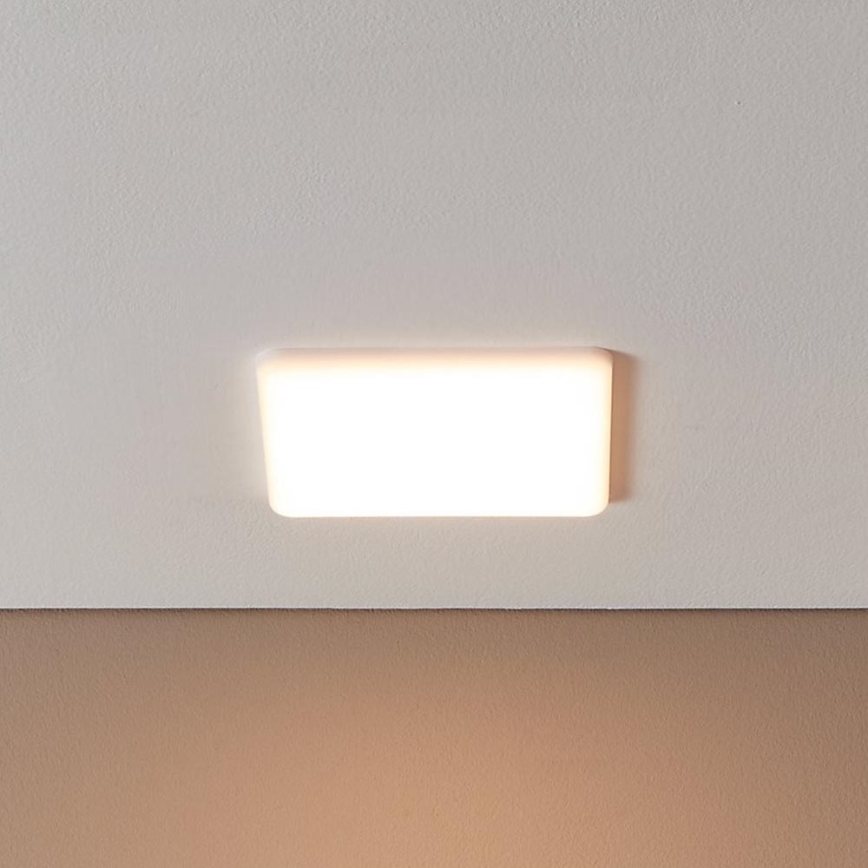 Eglo - Φωτιστικό οροφής μπάνιου LED LED/11,5W/230V 15,5x15,5 cm IP65