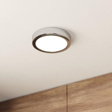 Eglo - Φωτιστικό οροφής μπάνιου LED LED/11W/230V IP44 γυαλιστερό χρώμιο