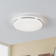 Eglo - Φωτιστικό οροφής μπάνιου LED LED/15,6W/230V IP44 χρώμιο