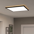 Eglo - Φωτιστικό οροφής μπάνιου LED LED/17W/230V 2700/4000/6500K 50x50 cm IP44 μαύρο