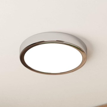 Eglo - Φωτιστικό οροφής μπάνιου LED LED/17W/230V IP44 γυαλιστερό χρώμιο