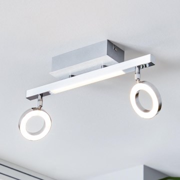 Eglo - Φωτιστικό σποτ 2xLED/3,2W + LED/3,3/230V