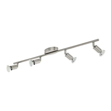 Eglo - Φωτιστικό σποτ LED 4xGU10-LED/2,8W/230V