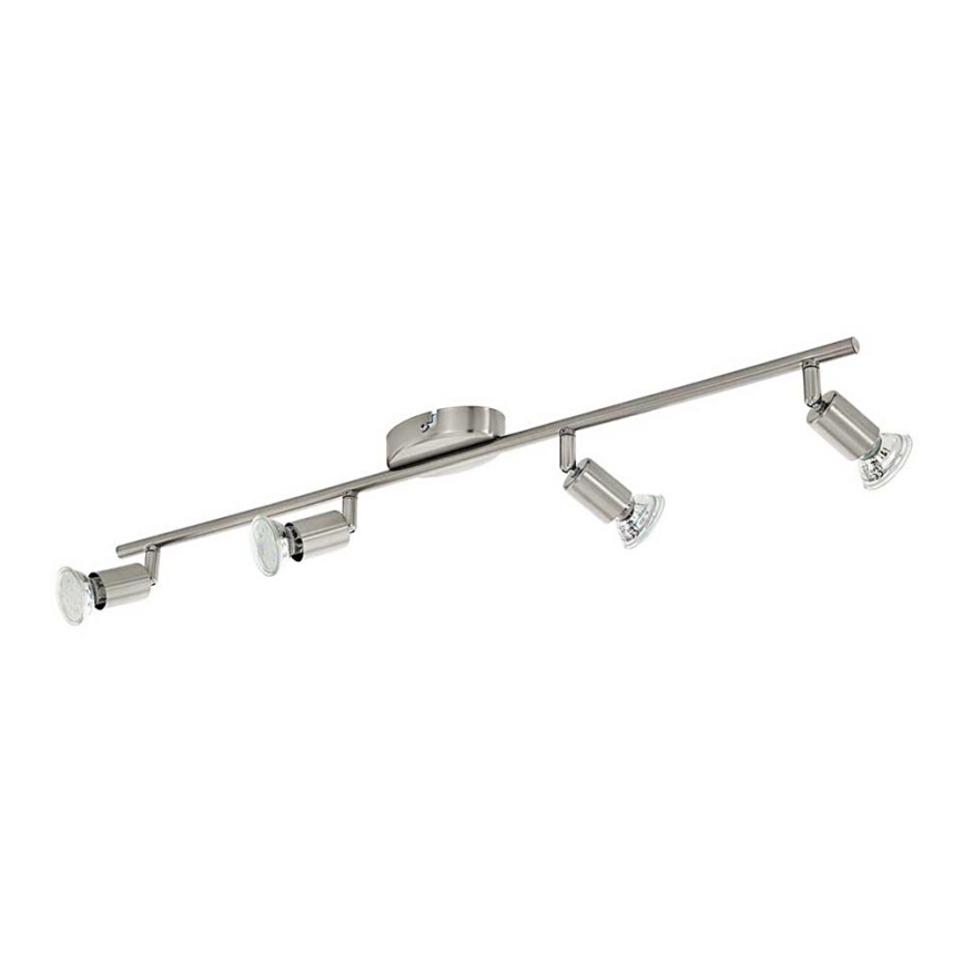 Eglo - Φωτιστικό σποτ LED 4xGU10-LED/2,8W/230V