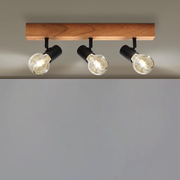 Eglo - Φωτιστικό σποτ TOWNSHEND 3xE27/60W/230V - FSC πιστοποιημένο
