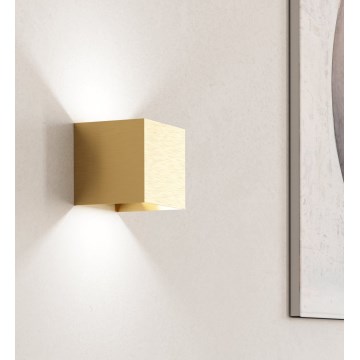Eglo - Φωτιστικό τοίχου LED 2xLED/1,5W/230V 3000K χρυσό