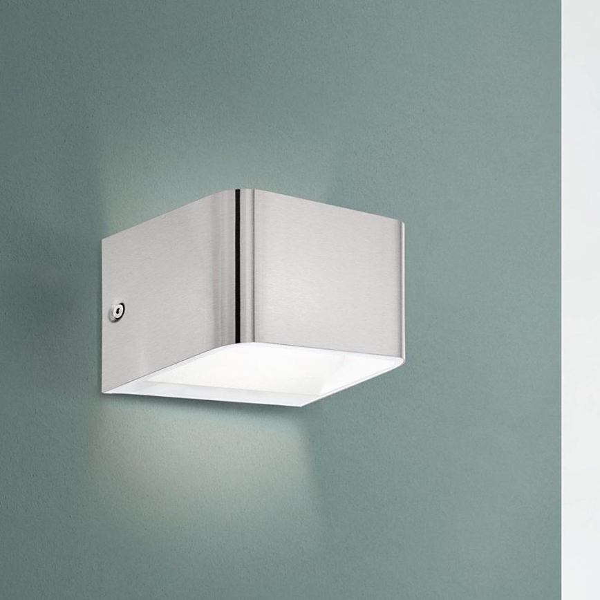 Eglo - Φωτιστικό τοίχου LED LED/6W/230V 3000K ματ χρώμιο