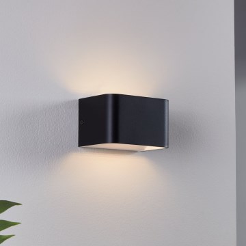 Eglo - Φωτιστικό τοίχου LED LED/6W/230V 3000K μαύρο
