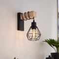 Eglo - Φωτιστικό τοίχου TOWNSHEND 1xE27/60W/230V